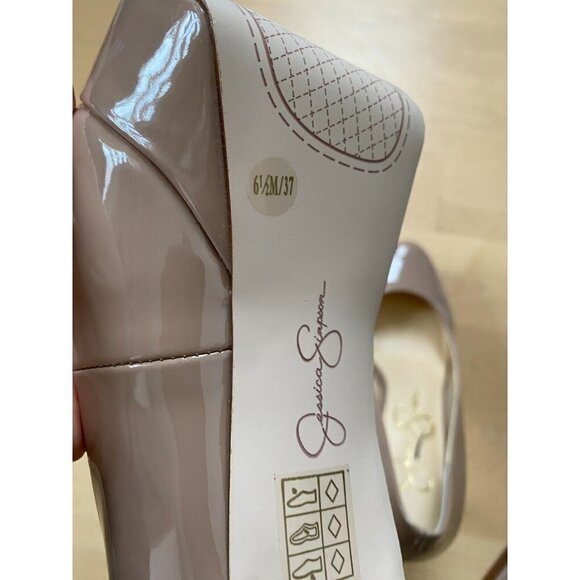 New Jessica Simpson "Nellah" patent platform heel BNWT - Picture 9 of 9
